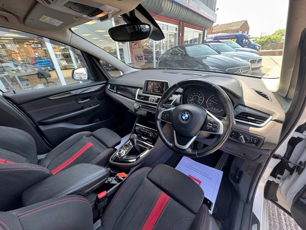 BMW 2 Series 218I Sport Pro Media Nav Dab Bluetoot WD16HLG White #3