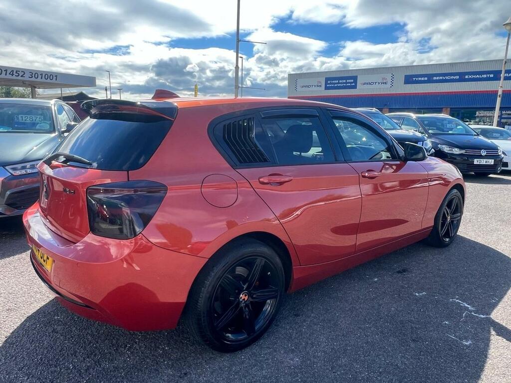BMW 1 Series 118D Sport Black Pack 35 Tax 64 Mpg D Orange #4