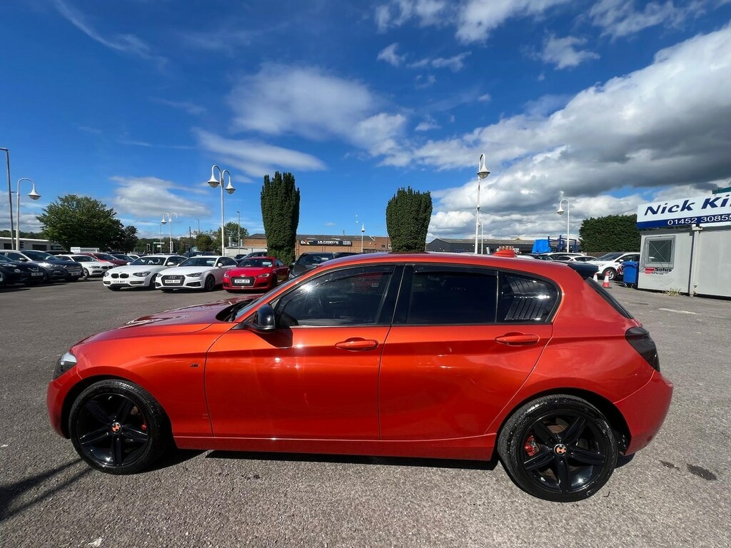 BMW 1 Series 118D Sport Black Pack 35 Tax 64 Mpg D Orange #6
