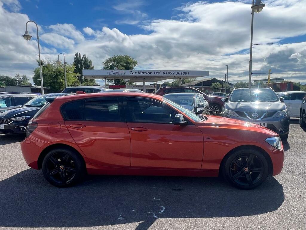 BMW 1 Series 118D Sport Black Pack 35 Tax 64 Mpg D Orange #3