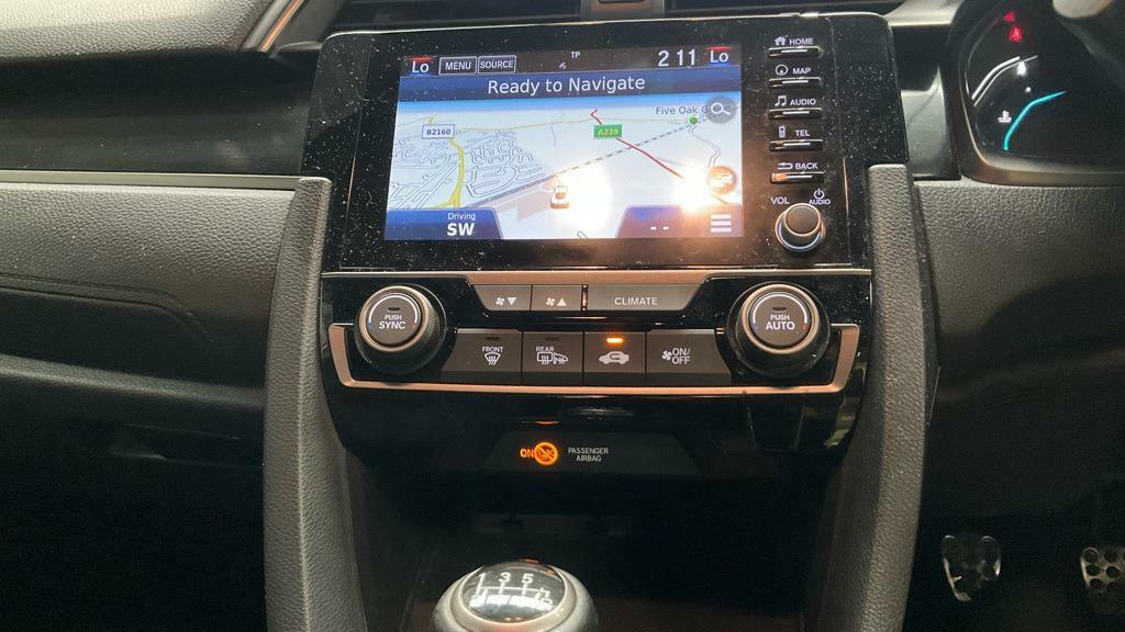 Honda Civic 1.0 Vtec Turbo 126 Sr Nav Carplay Camer Grey #3