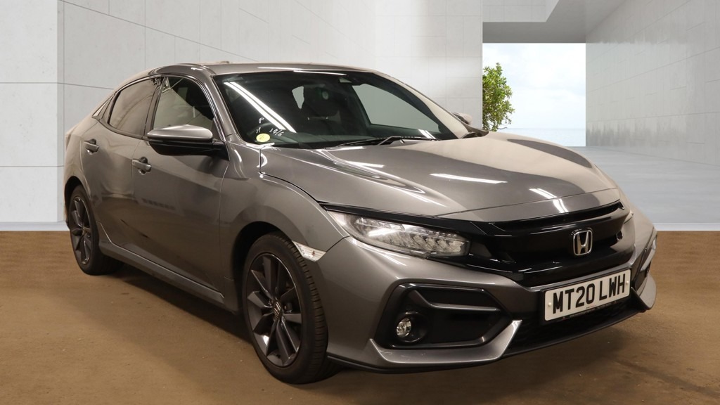 Honda Civic 1.0 Vtec Turbo 126 Sr Nav Carplay Camer Grey
