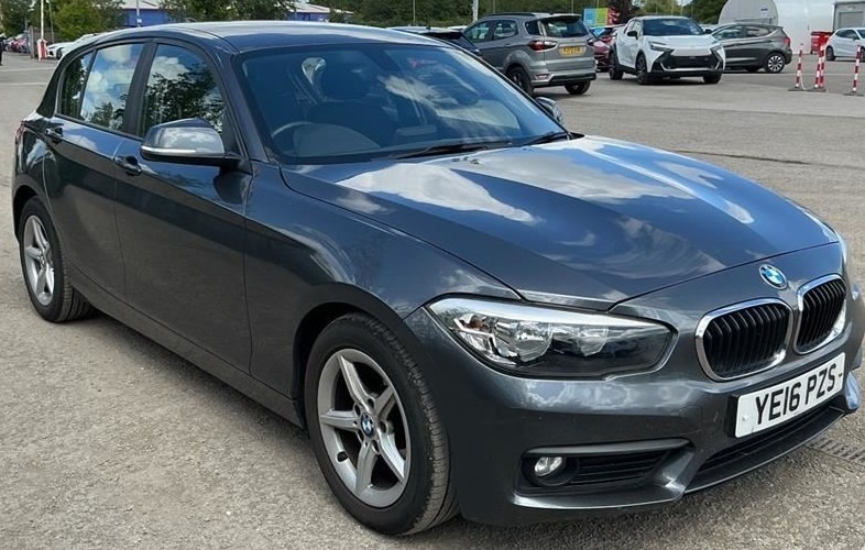 BMW 1 Series 116D Efficientdynamics Plus Nav 83 Mpg Grey