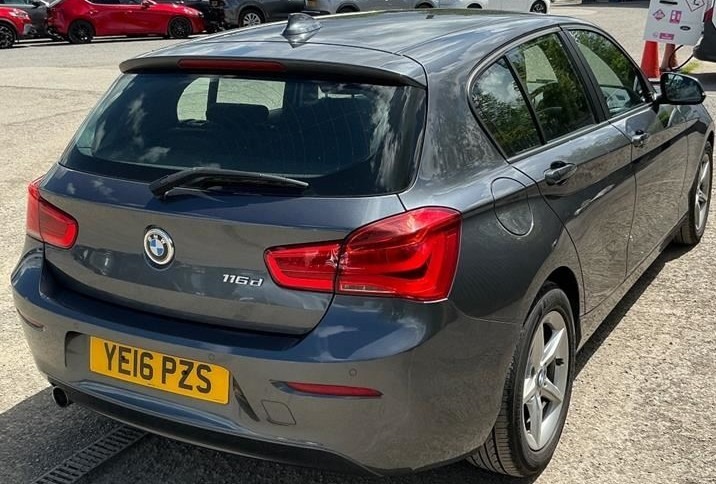 BMW 1 Series 116D Efficientdynamics Plus Nav 83 Mpg Grey #4