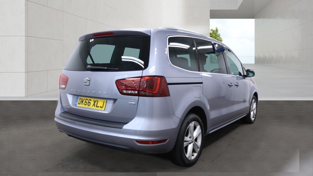 Seat Alhambra 2.0 Tdi Cr Se 150 Dsg Bluetooth Ulez Silver #4