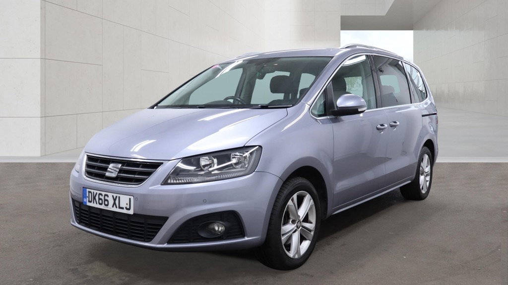 Seat Alhambra 2.0 Tdi Cr Se 150 Dsg Bluetooth Ulez Silver #3
