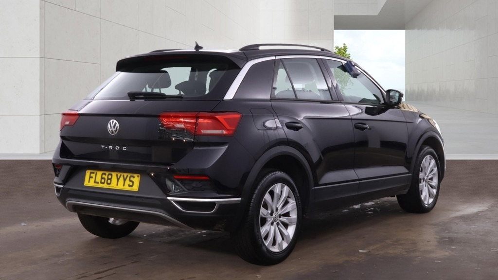 Volkswagen T-Roc 1.0 Tsi Se Car Net Apps Dab Bluetooth Black #4