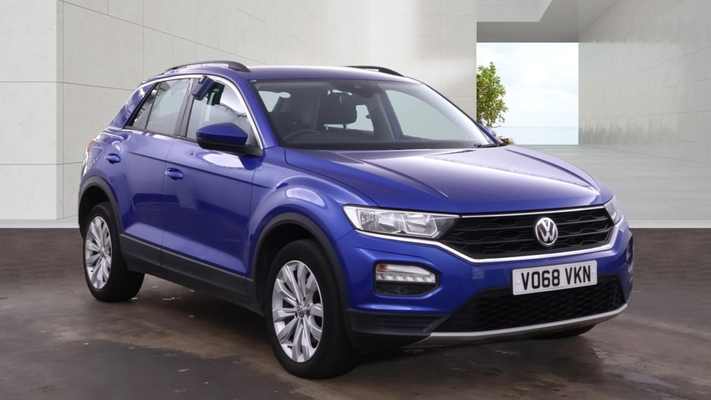 Volkswagen T-Roc 1.6 Tdi Se Car Net Apps Dab Ulez Blue Blue