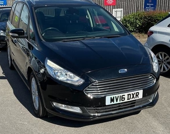 Ford Galaxy 2.0 Tdci 180 Titanium X Nav Leather Pan Black