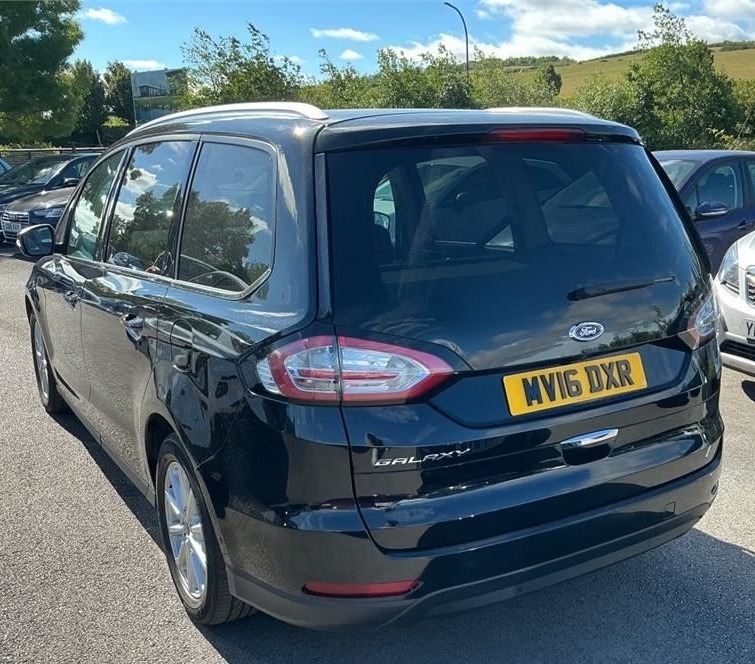 Ford Galaxy 2.0 Tdci 180 Titanium X Nav Leather Pan Black #2