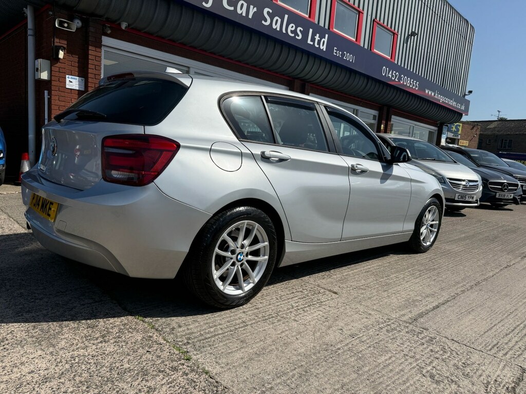 BMW 1 Series Hatchback Silver #9