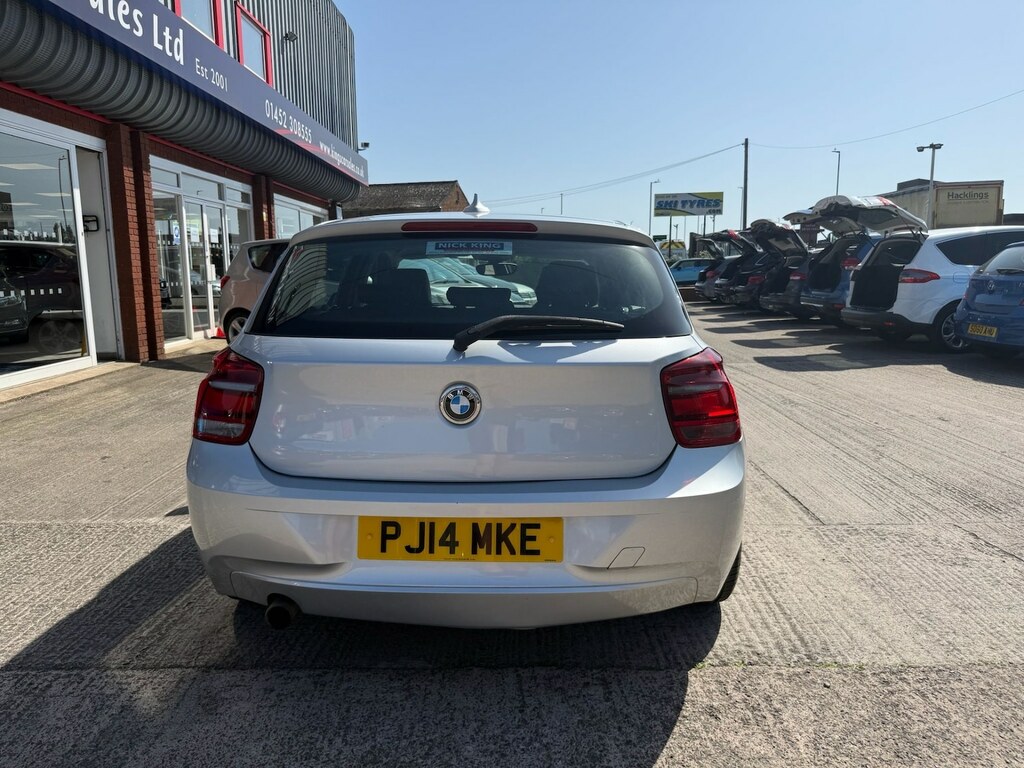 BMW 1 Series Hatchback Silver #8