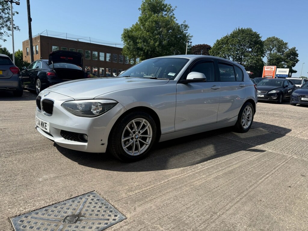 BMW 1 Series Hatchback Silver #6