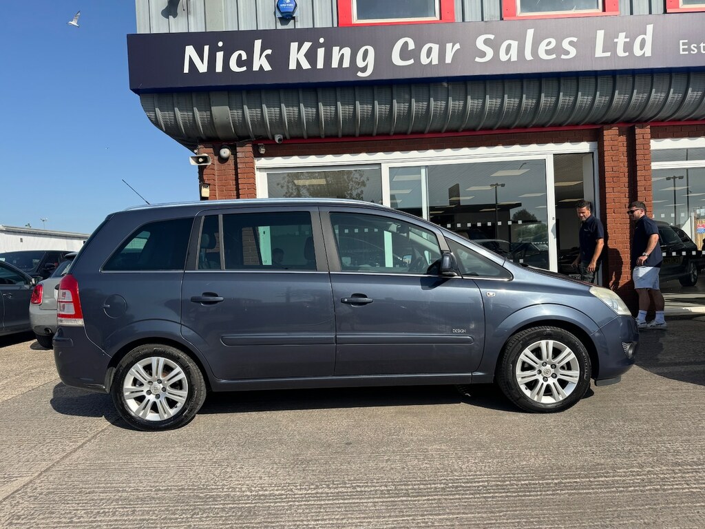 Vauxhall Zafira 1.8I Design 11 Services 7 Seats Half Le Blue #4