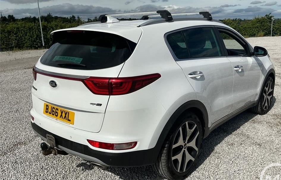 Kia Sportage 2.0 Crdi Gt-line 4Wd Nav Leather Ulez White #5