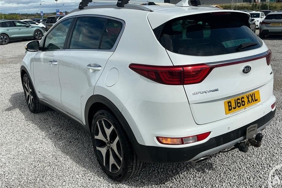 Kia Sportage 2.0 Crdi Gt-line 4Wd Nav Leather Ulez White #2