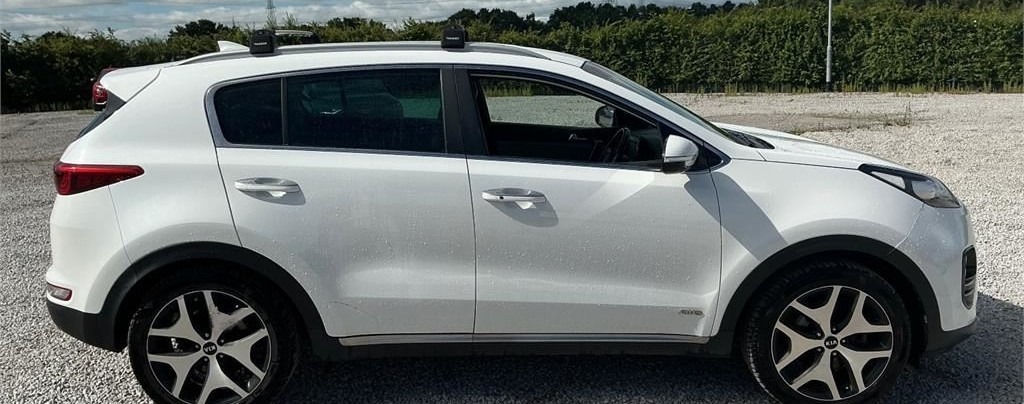 Kia Sportage 2.0 Crdi Gt-line 4Wd Nav Leather Ulez White #4