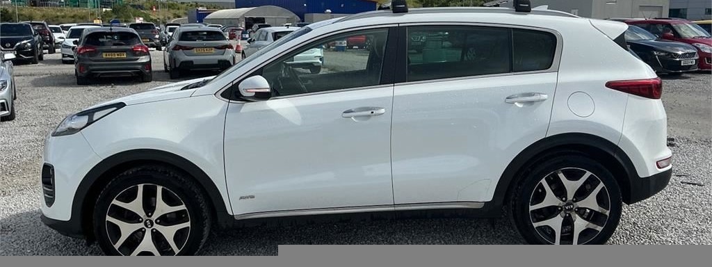 Kia Sportage 2.0 Crdi Gt-line 4Wd Nav Leather Ulez White #6