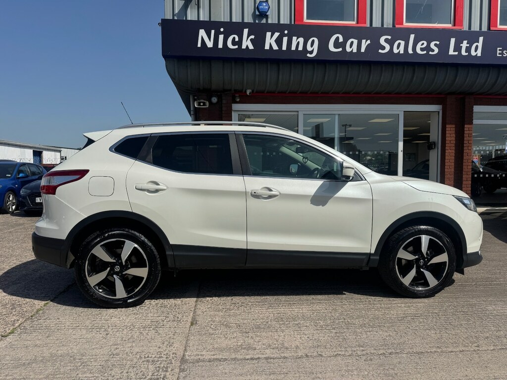 Nissan Qashqai 1.5 Dci N-connecta Panroof Nav 20 Tax White #4