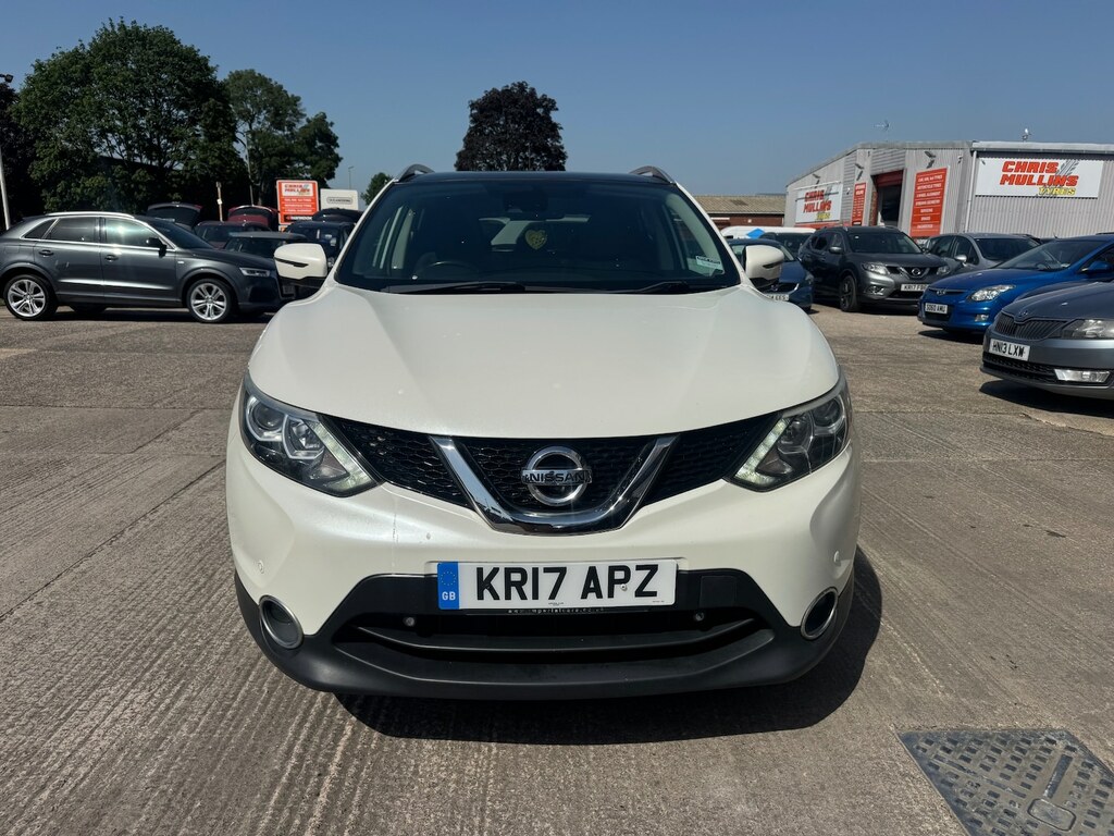 Nissan Qashqai 1.5 Dci N-connecta Panroof Nav 20 Tax White #5