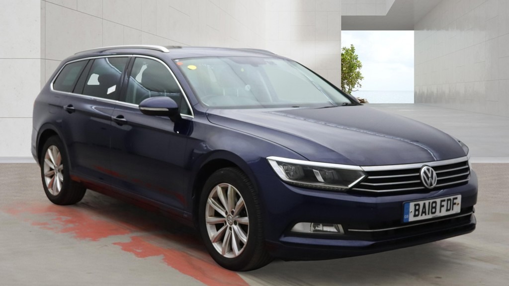 Volkswagen Passat 1.6 Tdi Se Business Nav Ulez 1 Owner Blue
