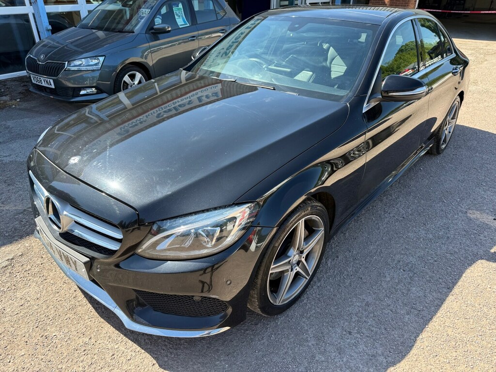 Mercedes-Benz C Class C220 Bluetec Amg Line Premium Black