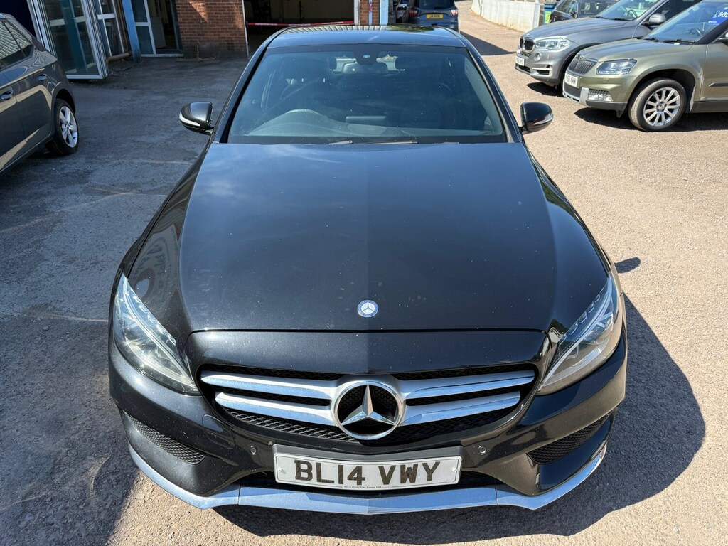 Mercedes-Benz C Class C220 Bluetec Amg Line Premium Black #2