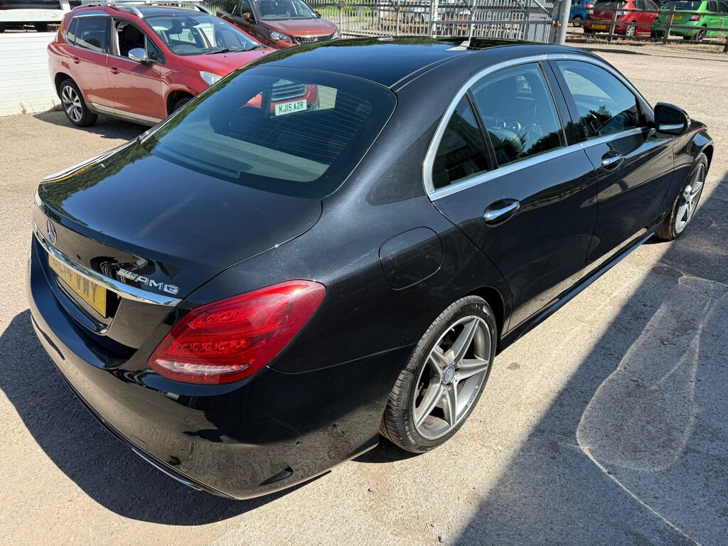 Mercedes-Benz C Class C220 Bluetec Amg Line Premium Black #5