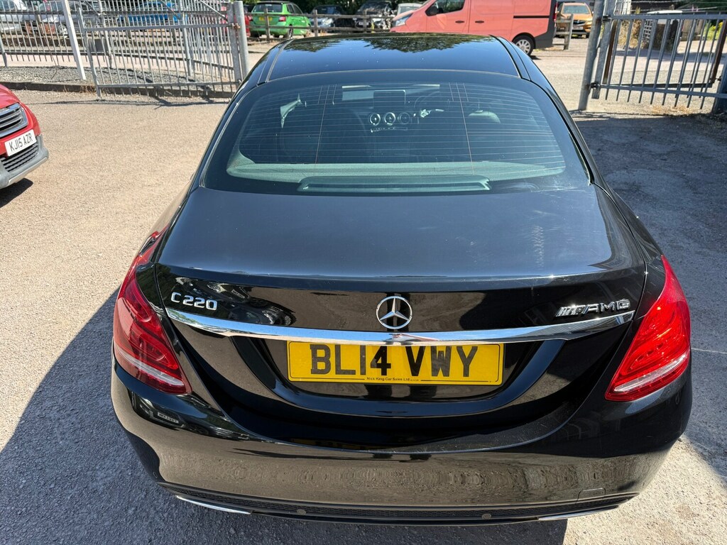 Mercedes-Benz C Class C220 Bluetec Amg Line Premium Black #6