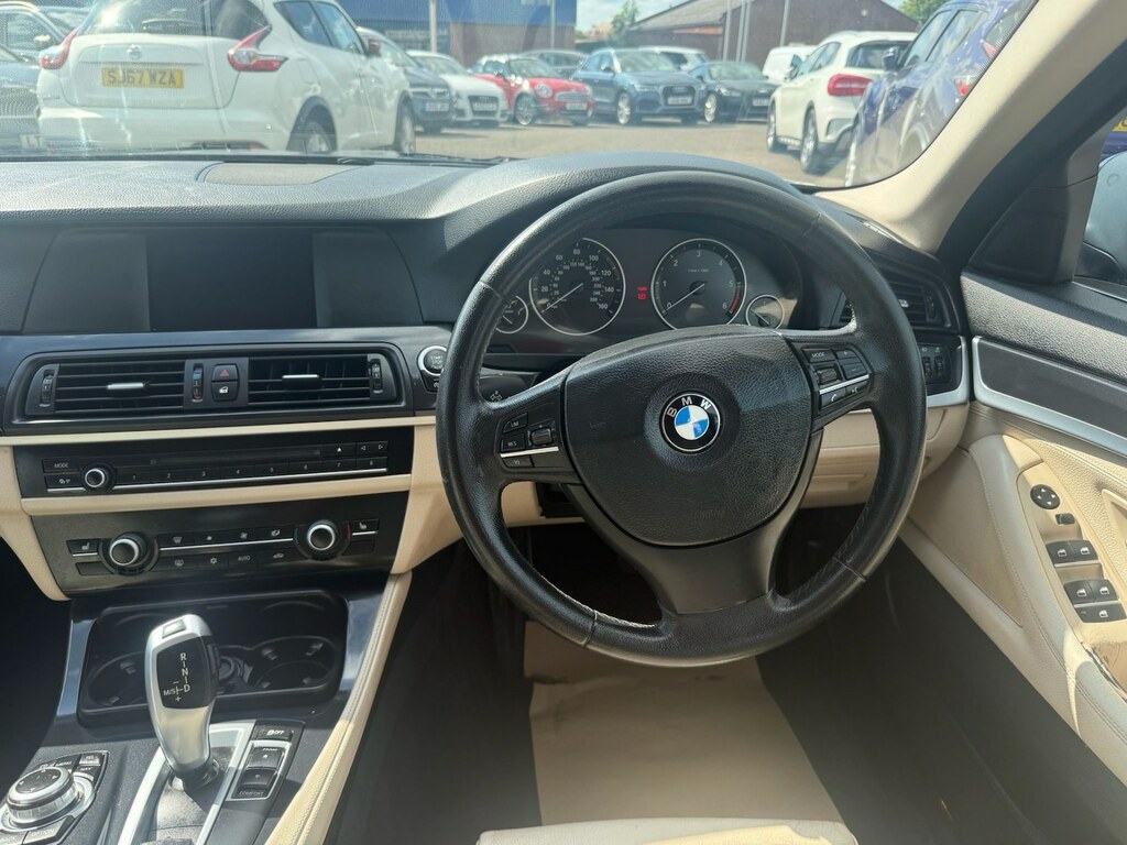 BMW 5 Series 2.0 520D Se Steptronic Euro 5 Ss Black #7