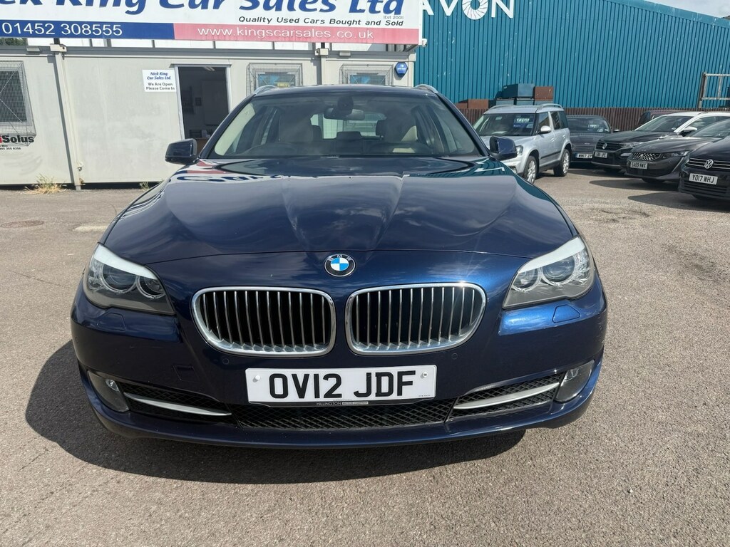 BMW 5 Series 520D Se Step Panroof Pro Media Lea Blue #4