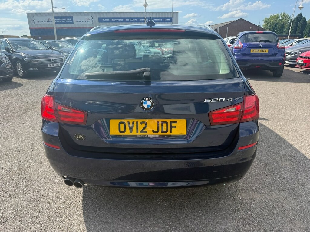 BMW 5 Series 520D Se Step Panroof Pro Media Lea Blue #5