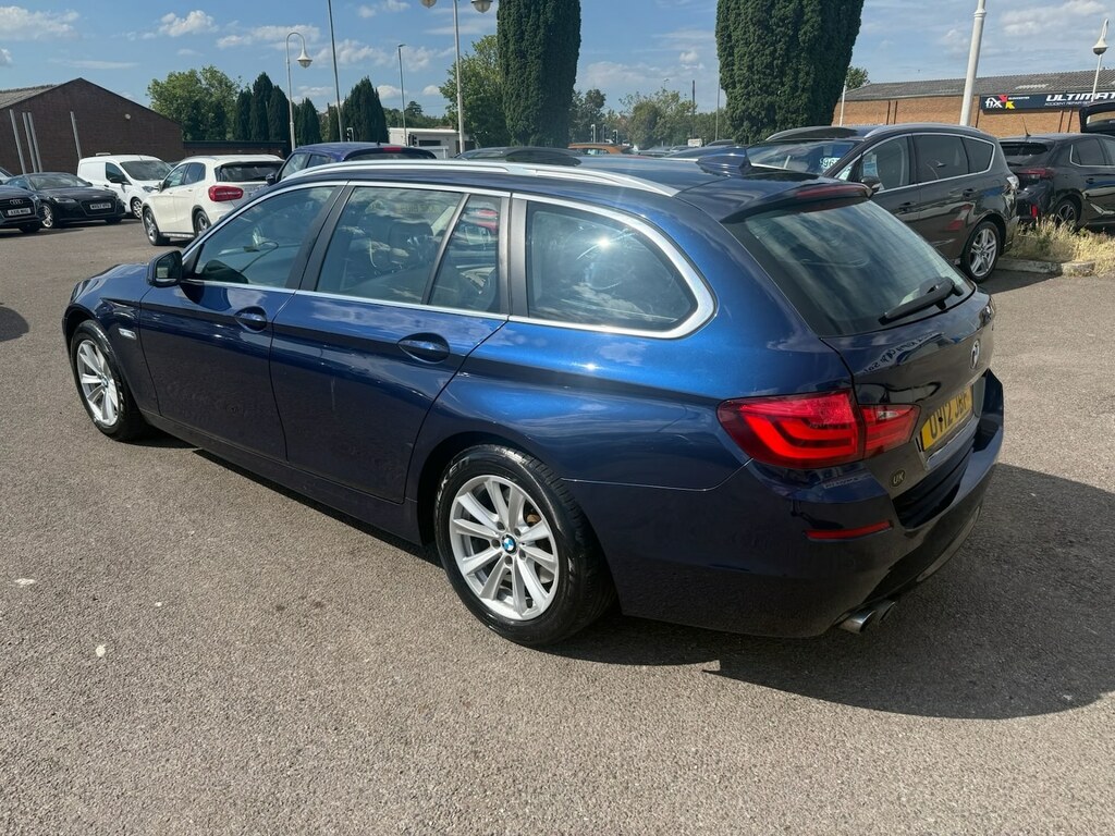 BMW 5 Series 520D Se Step Panroof Pro Media Lea Blue #2