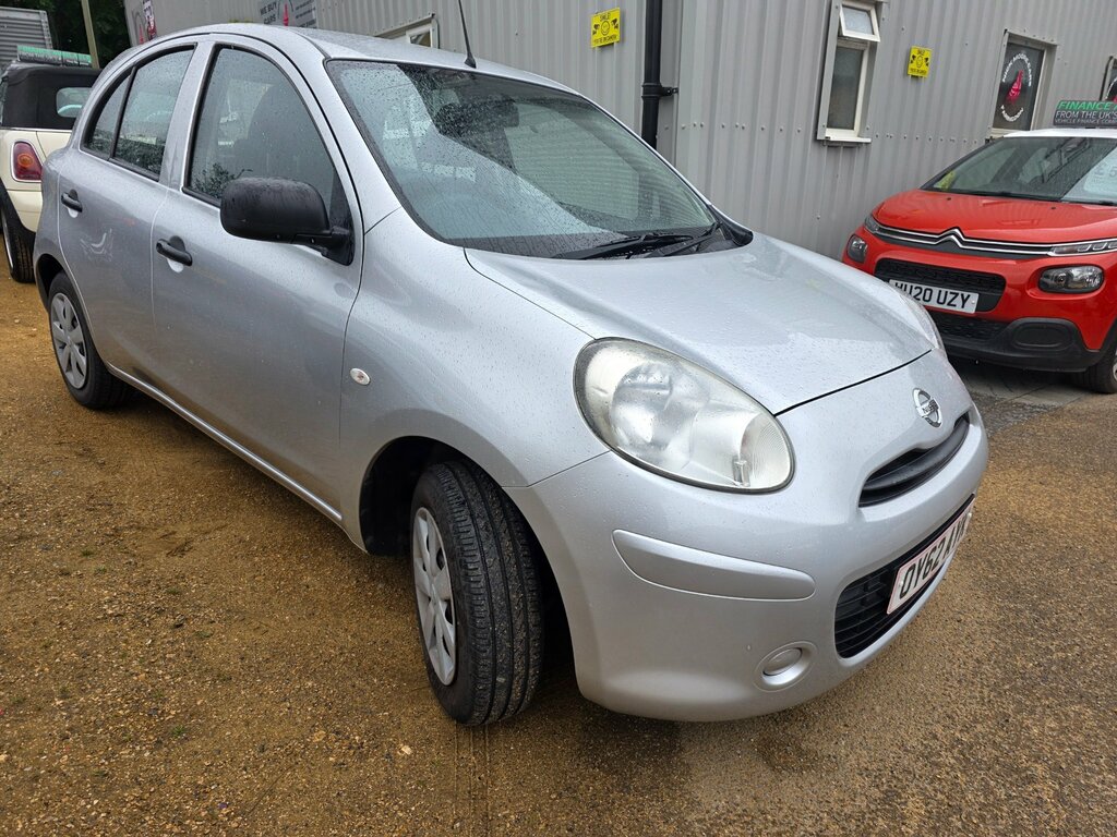 Nissan Micra 1.2 12V Visia Hatchback Euro 5 Silver