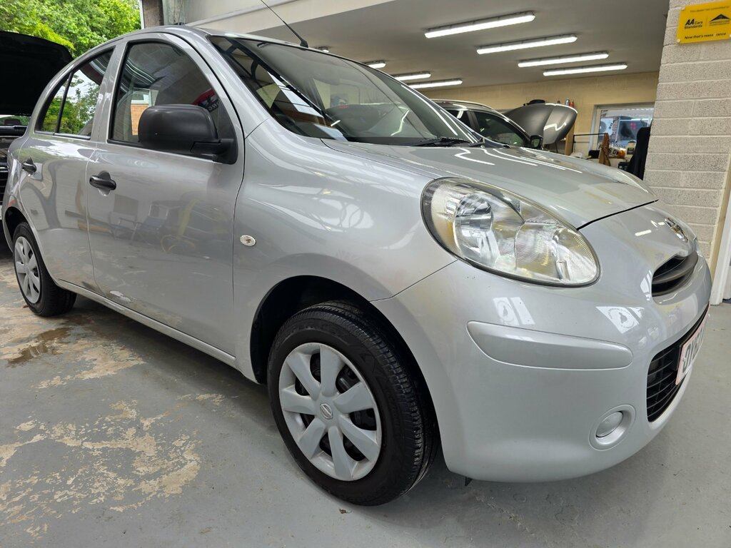 Nissan Micra 1.2 12V Visia Hatchback Euro 5 Silver
