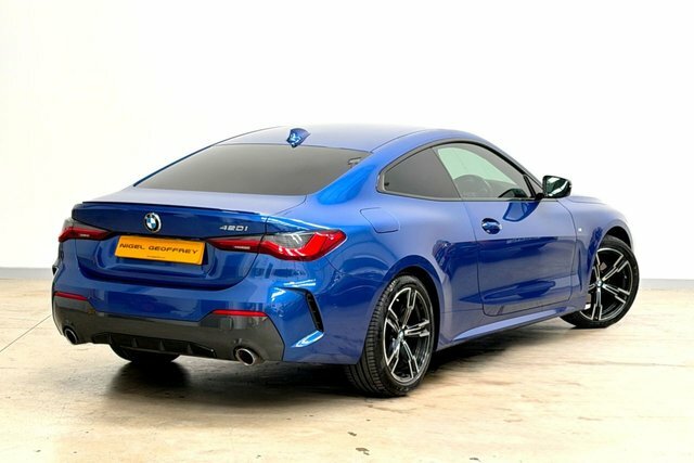 BMW 4 Series Gran Coupe 2.0 420I M Sport Coupe Euro 6 S S G22PKH Blue #6
