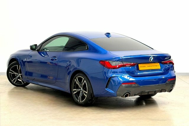 BMW 4 Series Gran Coupe 2.0 420I M Sport Coupe Euro 6 S S G22PKH Blue #2