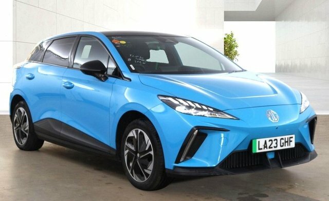 MG MG4 64Kwh Trophy Long Range Hatchback Aut Blue
