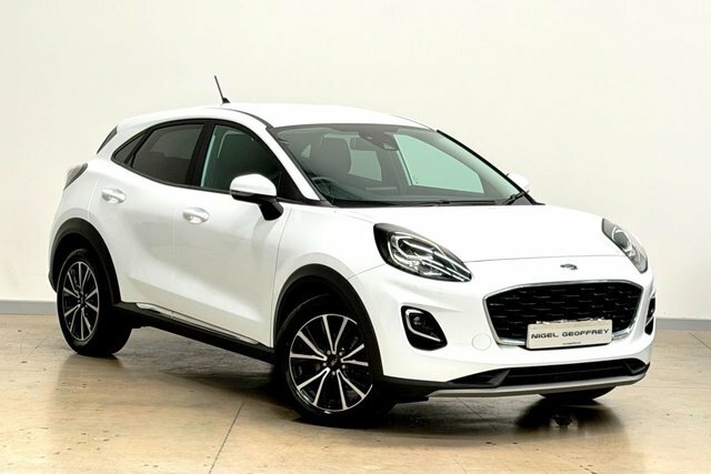 Ford Puma 1.0T Ecoboost Mhev Titanium Suv Hybrid LE23CWD White