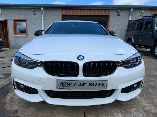 BMW 4 Series Gran Coupe 2.0 420I Gpf M White #3