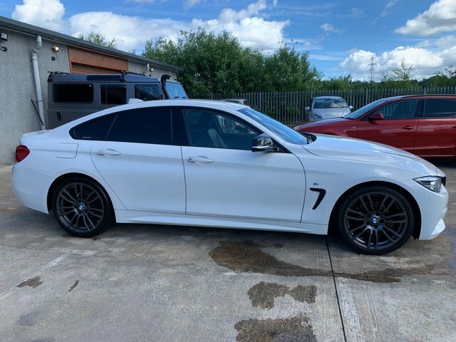 BMW 4 Series Gran Coupe 2.0 420I Gpf M White #6