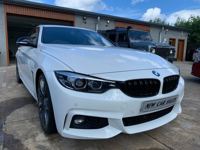 BMW 4 Series Gran Coupe 2.0 420I Gpf M White #2