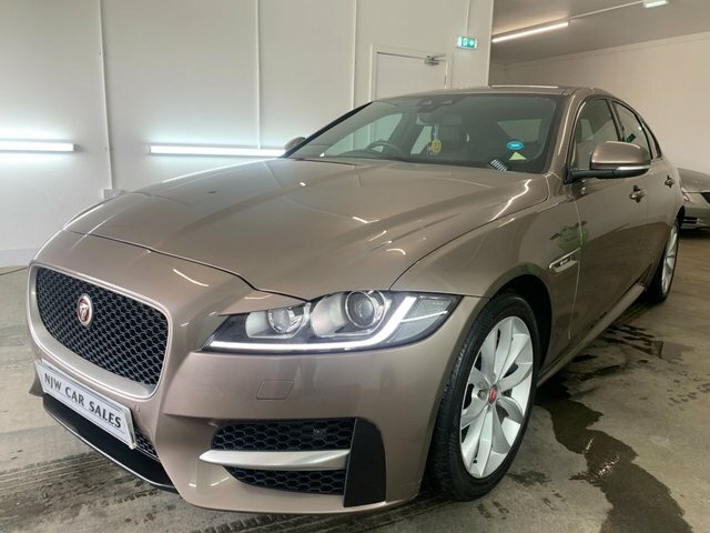 Jaguar XF 2.0D R-sport Saloon OW66FGJ Brown #5