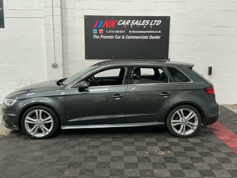 Audi A3 2.0 A3 Sportback BJ15YHR Grey #3