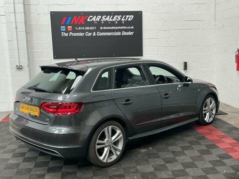 Audi A3 2.0 A3 Sportback BJ15YHR Grey #6