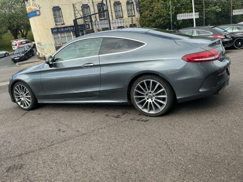 Mercedes-Benz C Class Coupe 3.0 C43 V6 Amg Premium Plus G-tronic 4Mat Blue #5