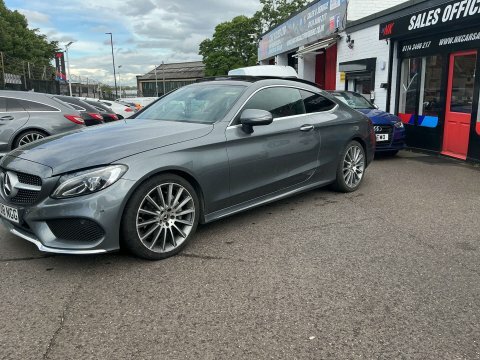 Mercedes-Benz C Class Coupe 3.0 C43 V6 Amg Premium Plus G-tronic 4Mat Blue #2