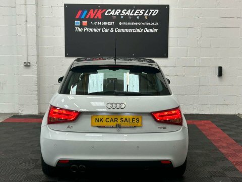 Audi A1 1.4 A1 Sportback White #6