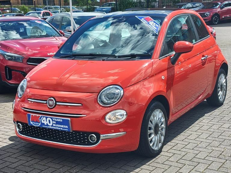 Fiat 500 1.0 Mild Hybrid WV23VYS Orange #4
