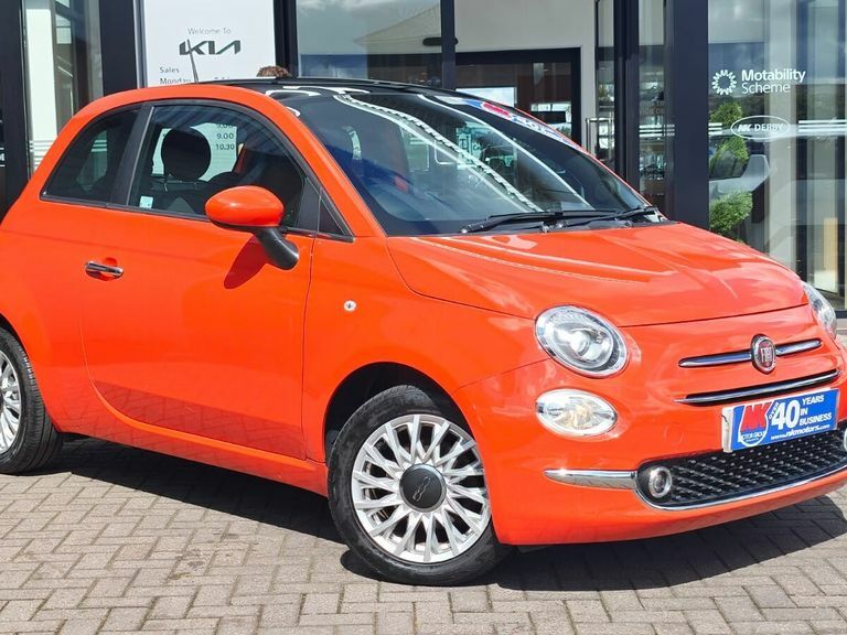 Fiat 500 1.0 Mild Hybrid WV23VYS Orange #2
